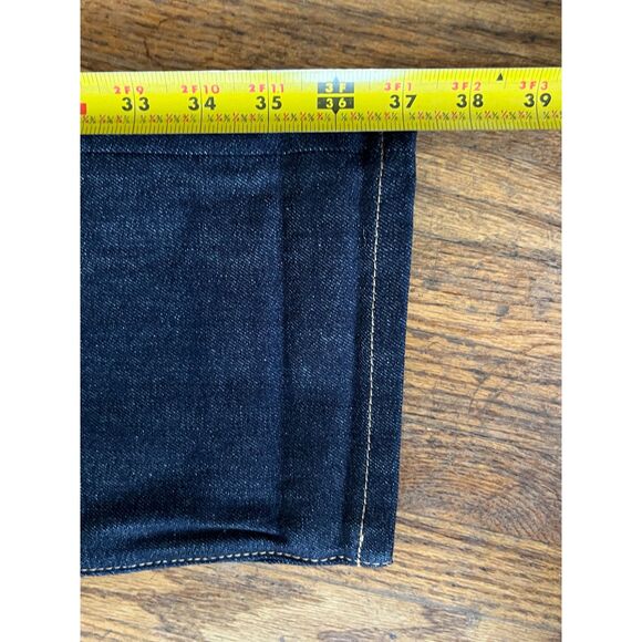 HIROSHI KATO Blue The Pen Slim Raw Selvedge USA Jeans Pants  Mens Size 30 - Picture 12 of 13